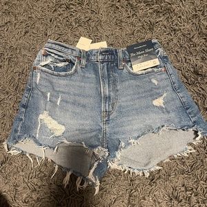 Curve Love High Rise Mom Shorts